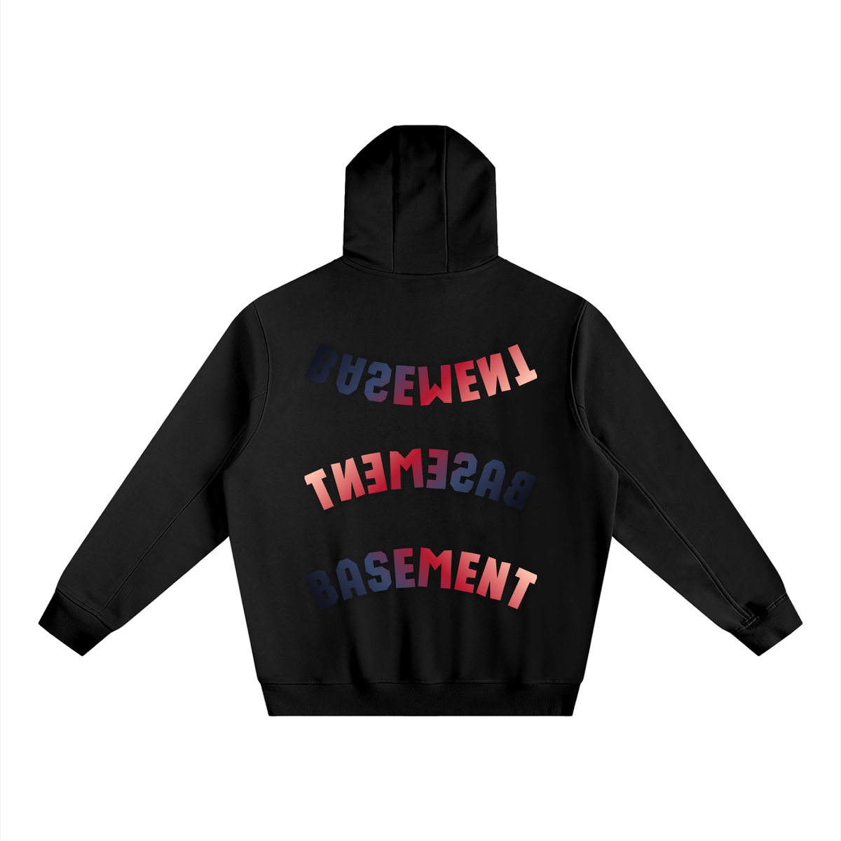 Fleeced High Neck Hoodie