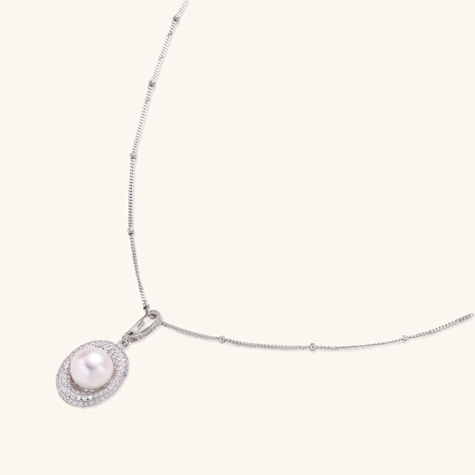 Pearl Halo Necklace