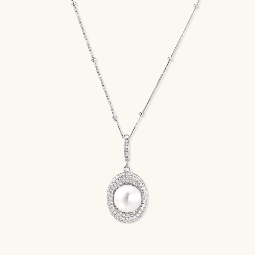Pearl Halo Necklace
