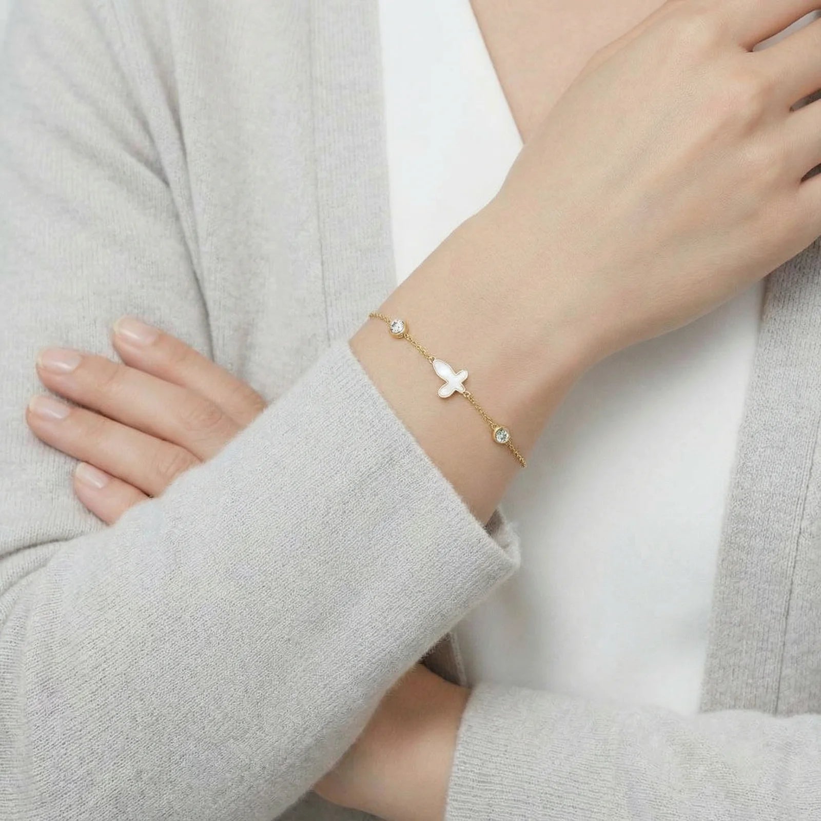 Bracelet Croix Sacrée