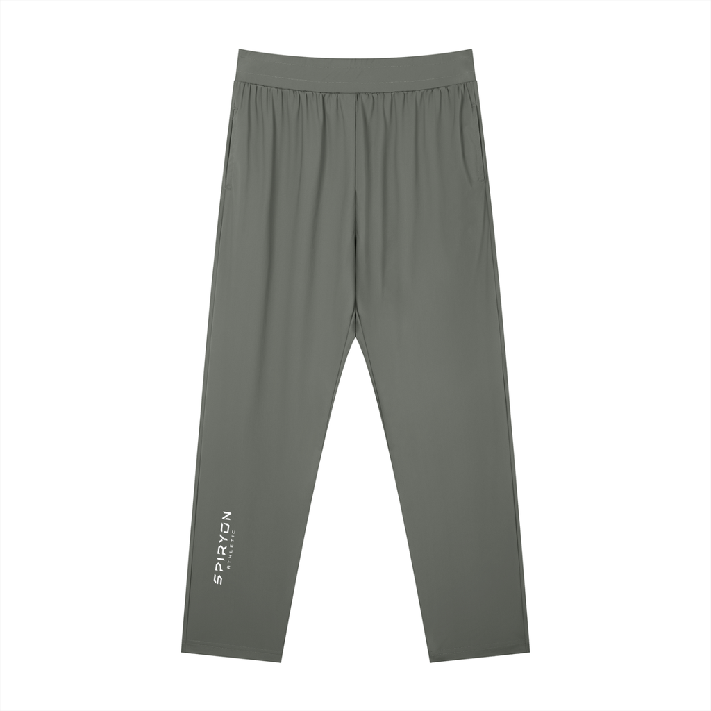 Pantalon droit à taille élastique