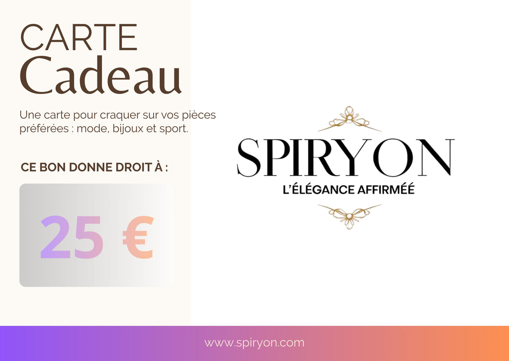 Carte cadeau Spiryon