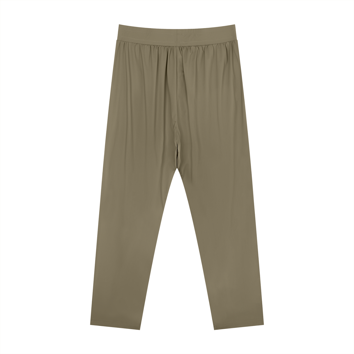 Pantalon droit à taille élastique