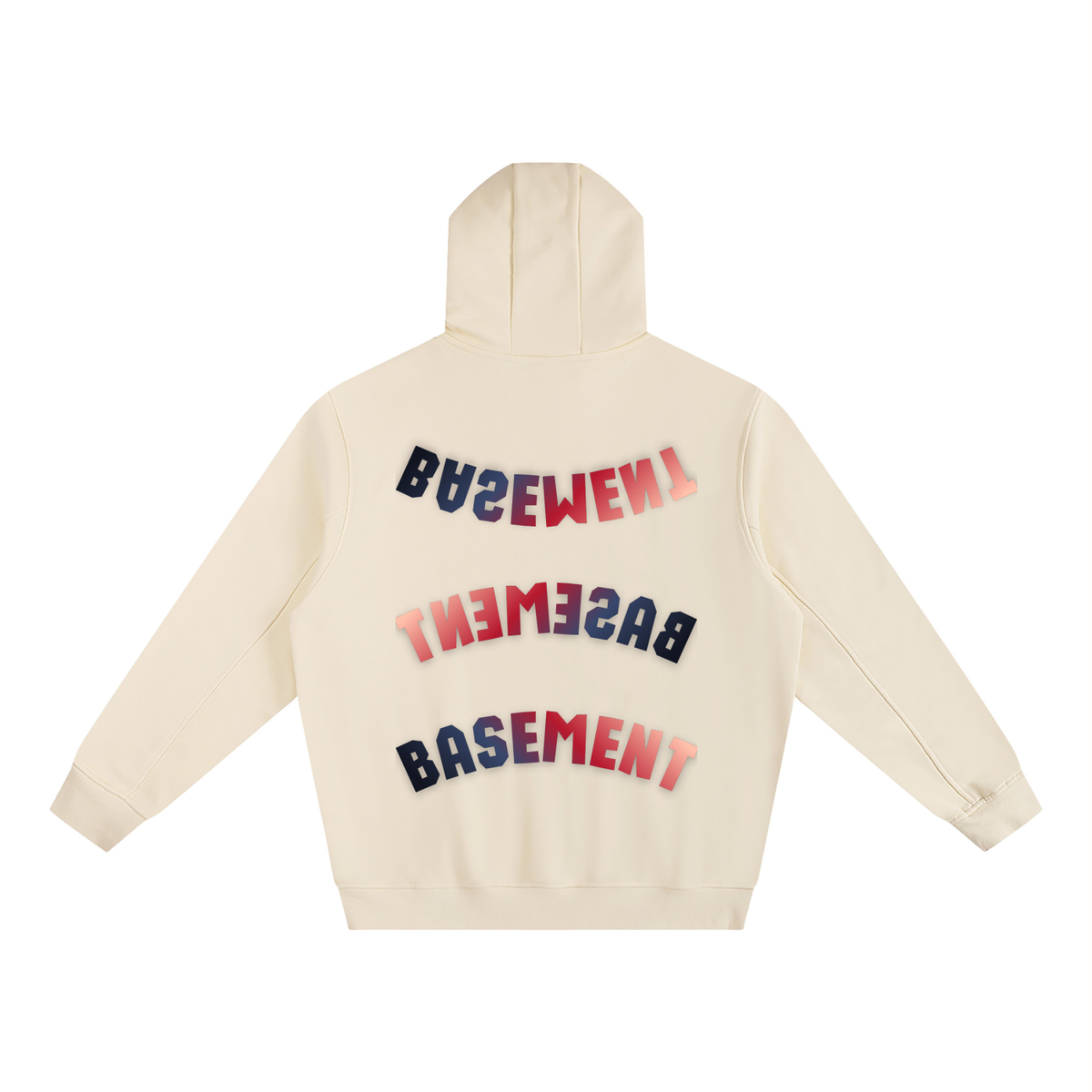 Fleeced High Neck Hoodie