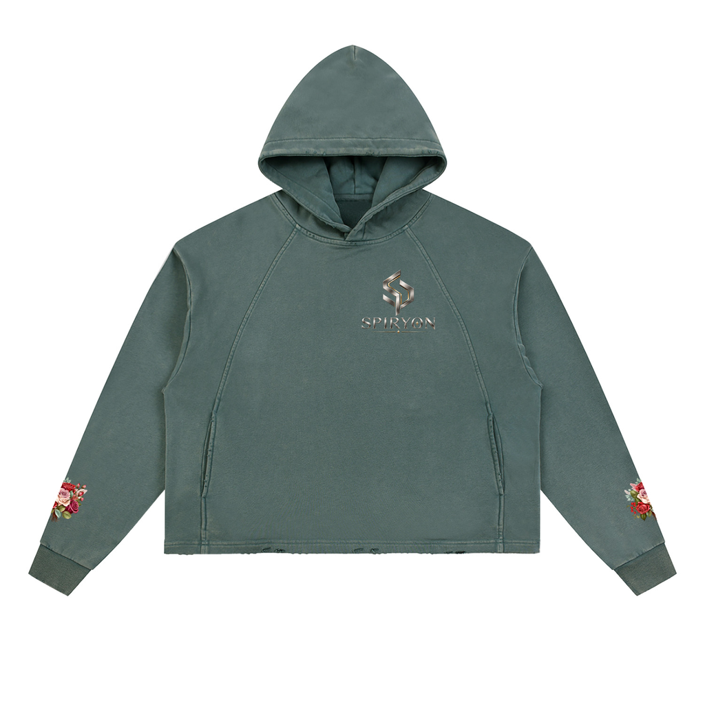 Hoodie Streetwear Vintage Snow Wash