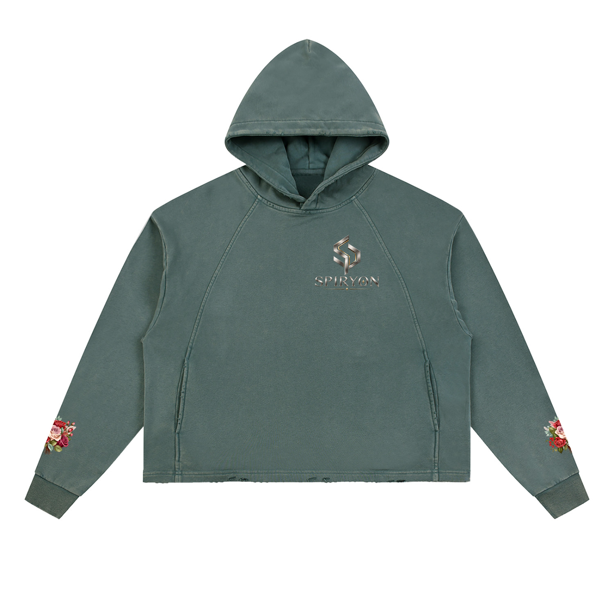 Hoodie Streetwear Vintage Snow Wash
