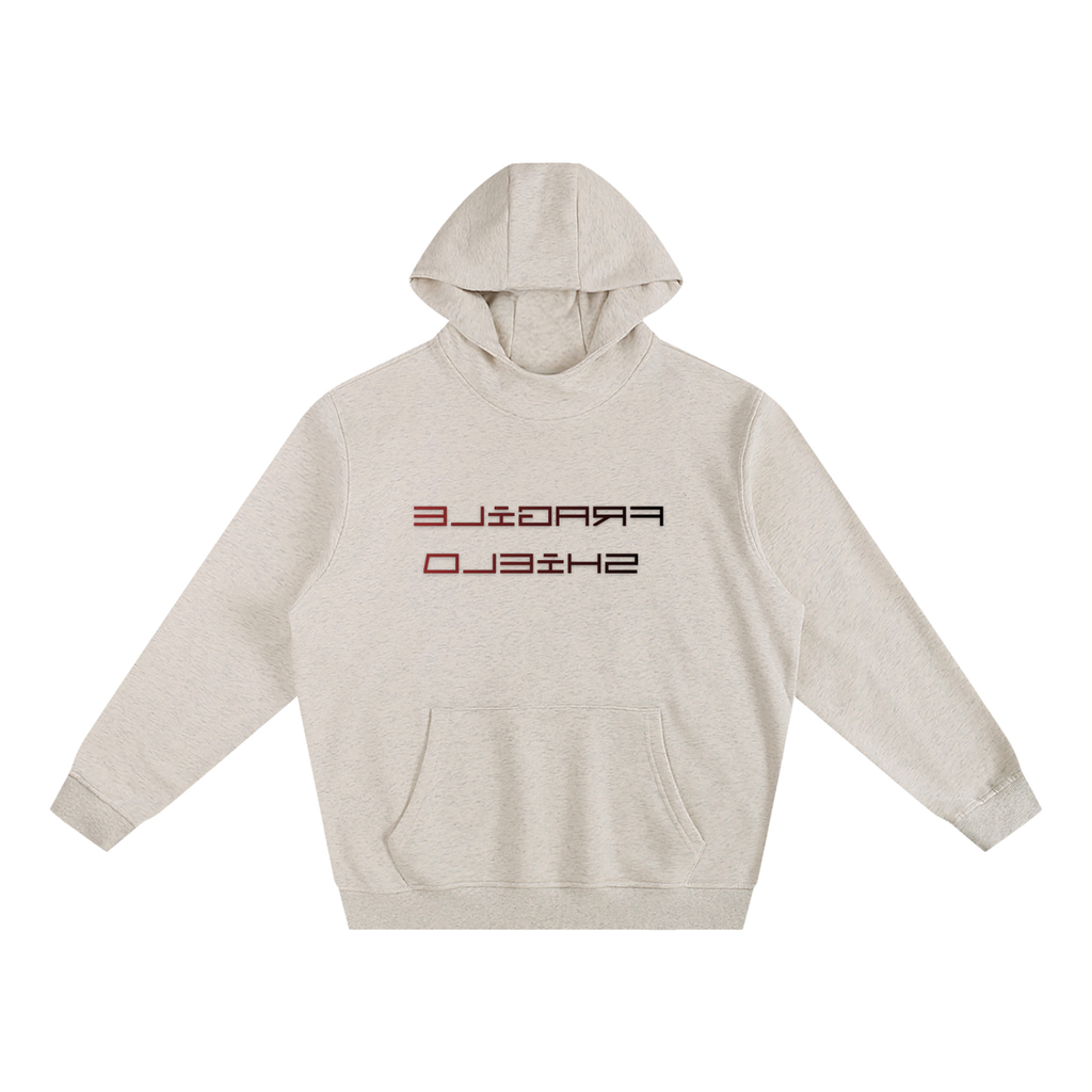 Fleeced High Neck Hoodie