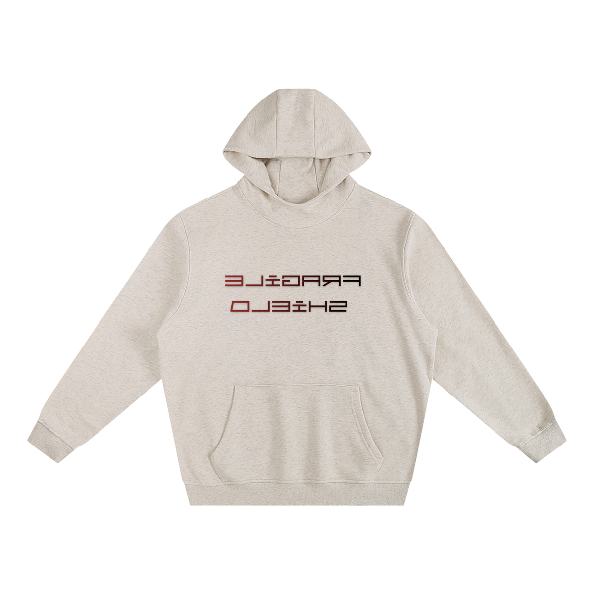 Fleeced High Neck Hoodie