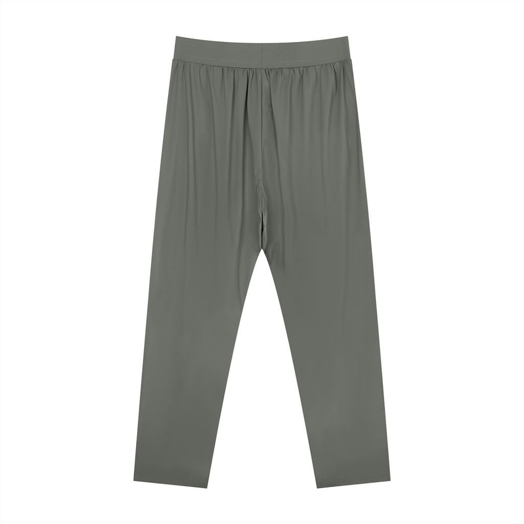 Pantalon droit à taille élastique