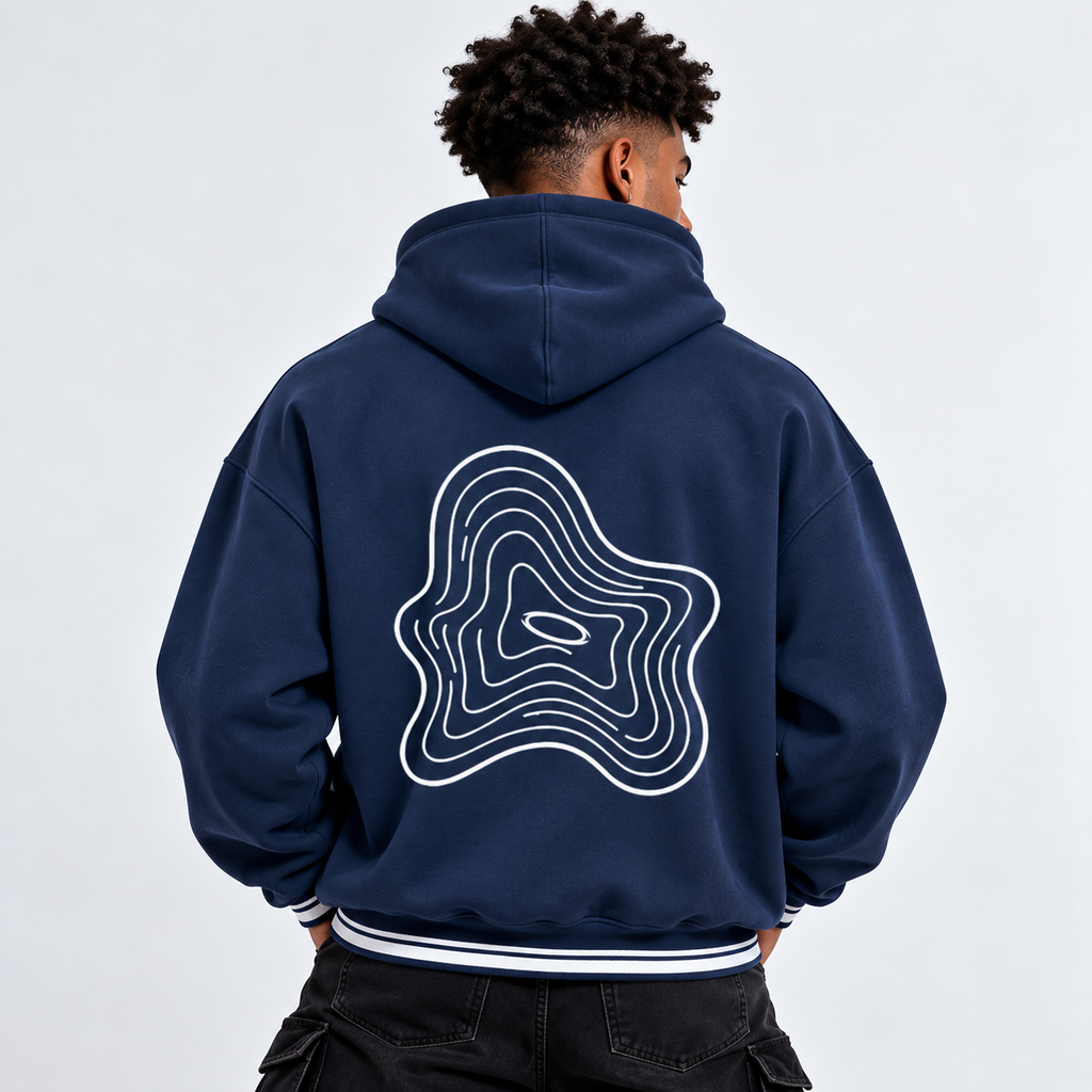 Sweat à capuche Oversize Color Block