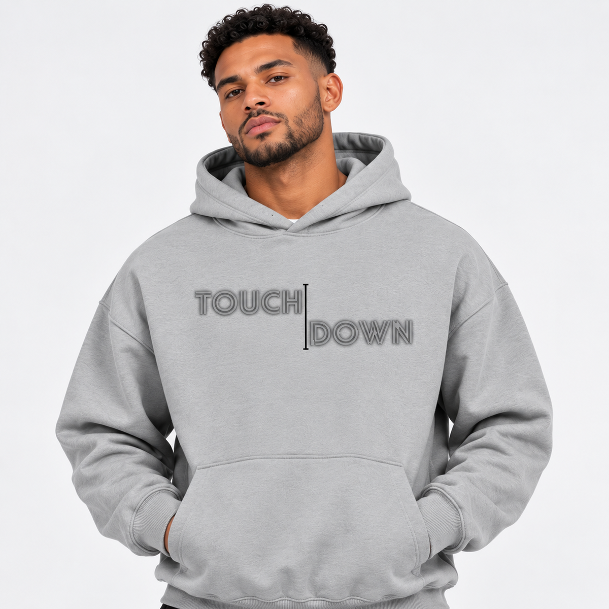 Hoodie Unisexe Boxy Vintage Délavé