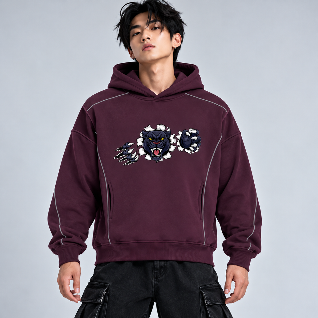 Hoodie Oversize Unisexe – Coupe Loose