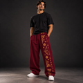 🌴 Réunion Prestige – Pantalon Premium Rubis Royal 300G.