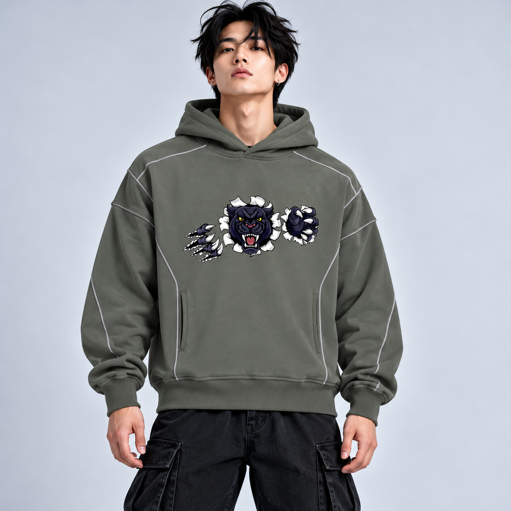 Hoodie Oversize Unisexe – Coupe Loose