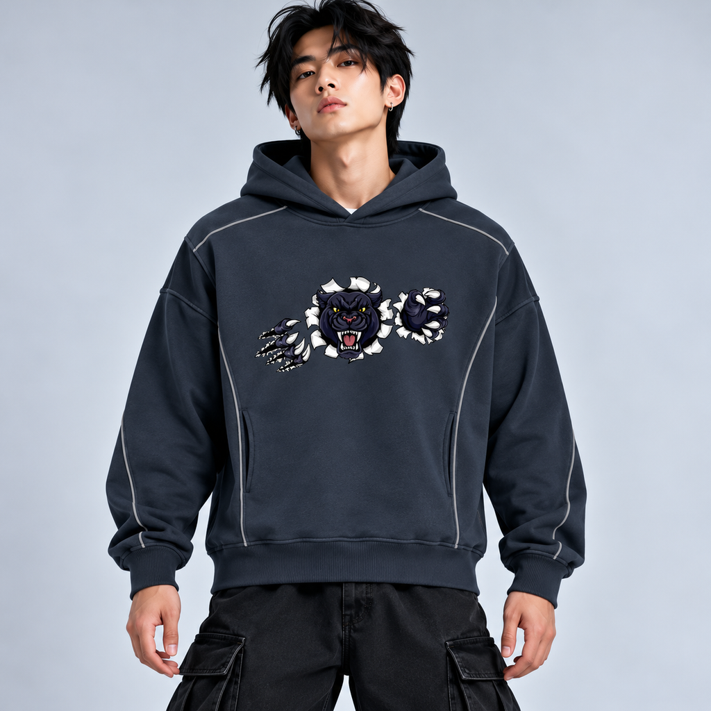 Hoodie Oversize Unisexe – Coupe Loose