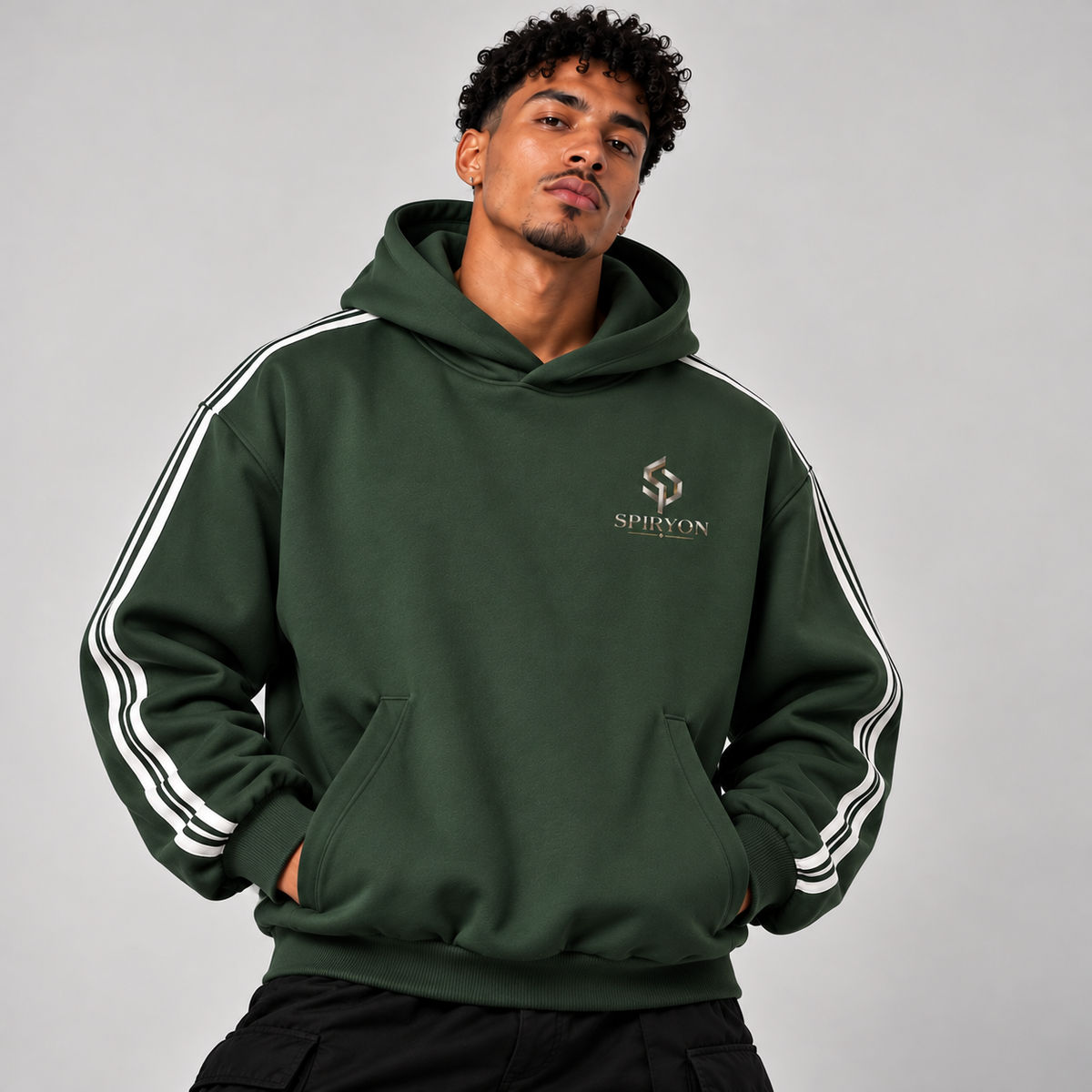 Side Stripe Hoodie