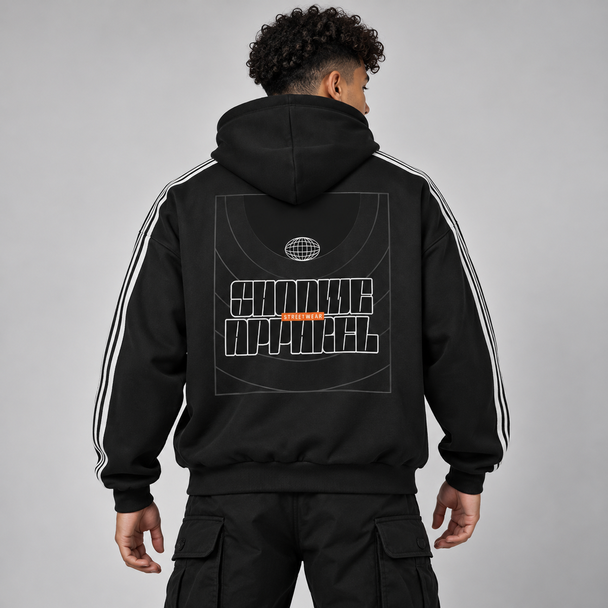Side Stripe Hoodie