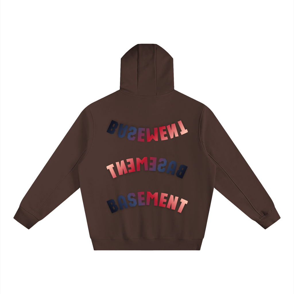 Fleeced High Neck Hoodie