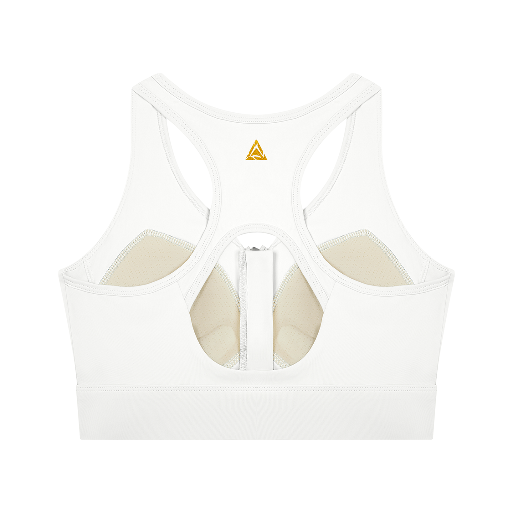 Women’s Cropped Zip Yoga Sports Bra
