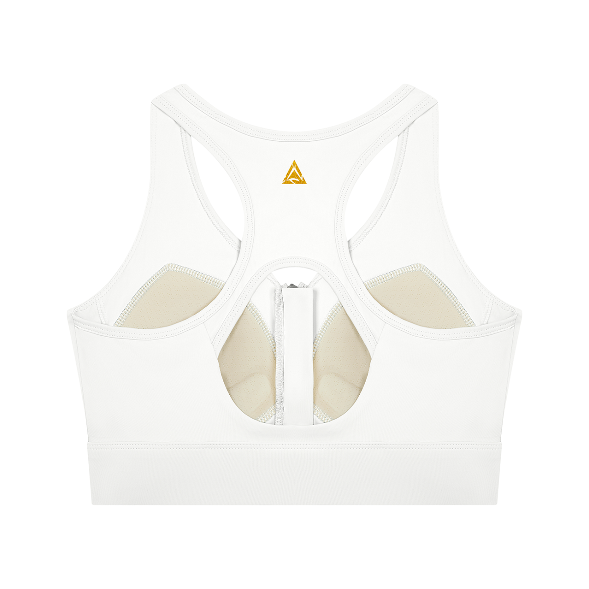 Women’s Cropped Zip Yoga Sports Bra