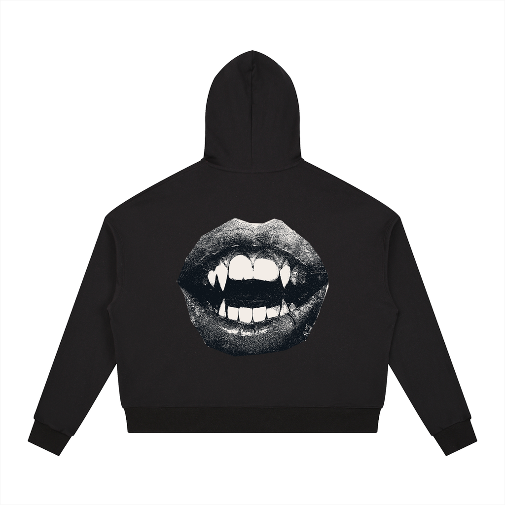 Contrast Drawstring Hoodie