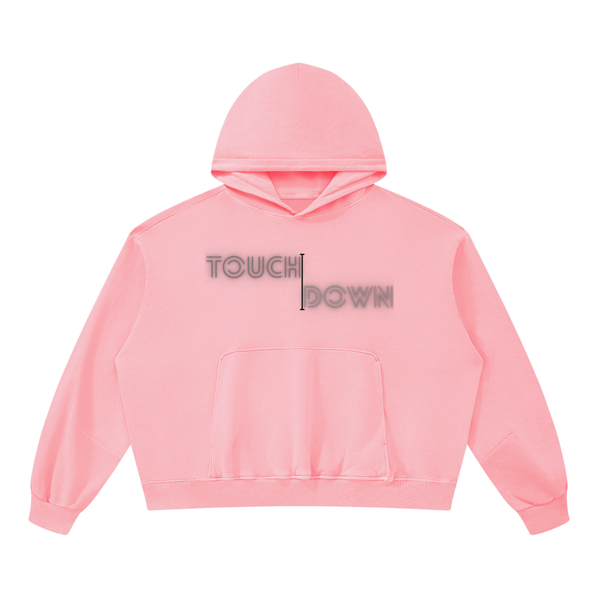Hoodie Unisexe Boxy Vintage Délavé
