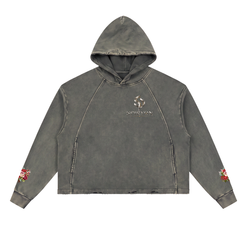 Hoodie Streetwear Vintage Snow Wash