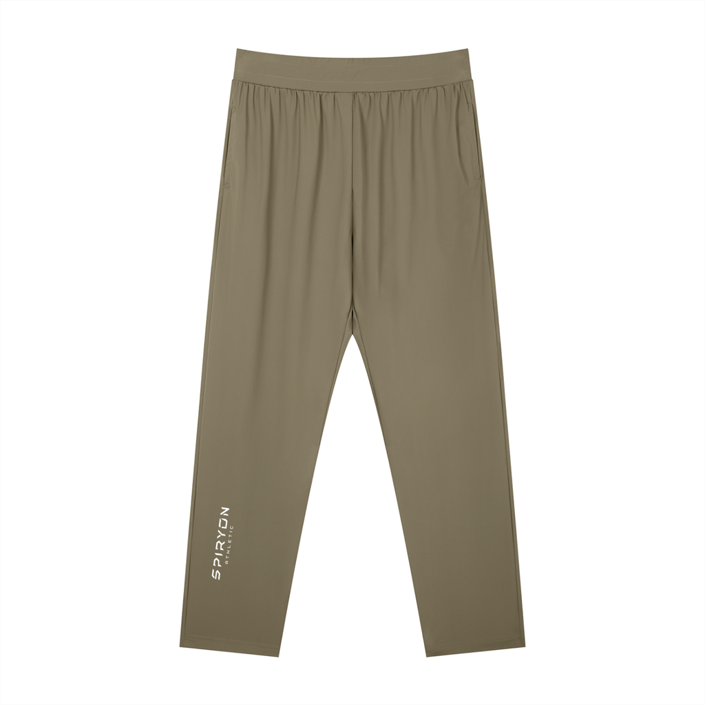 Pantalon droit à taille élastique