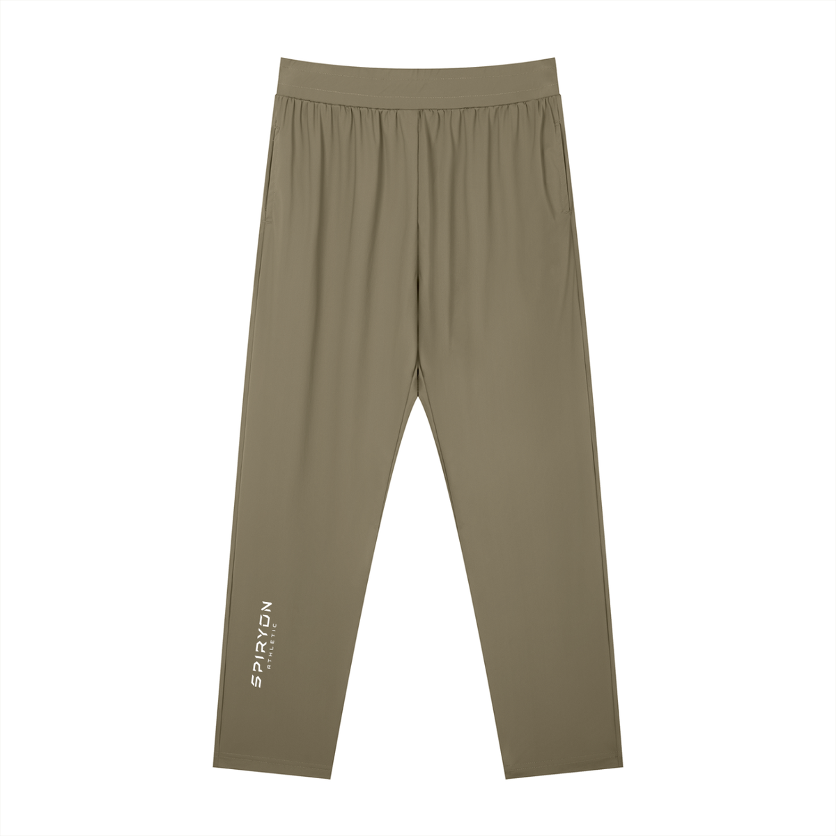 Pantalon droit à taille élastique