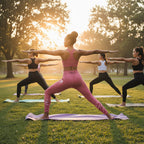 Legging croisé avec poche rose girly