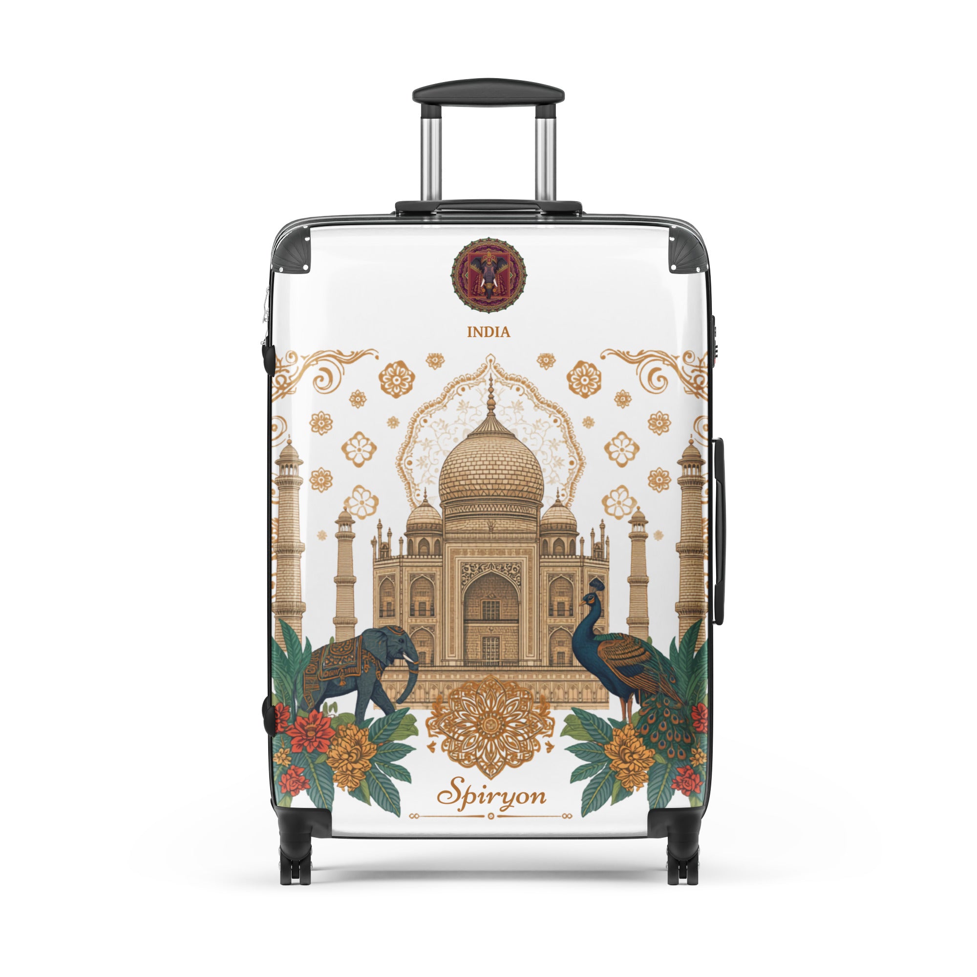 Valise - Indian flower gold