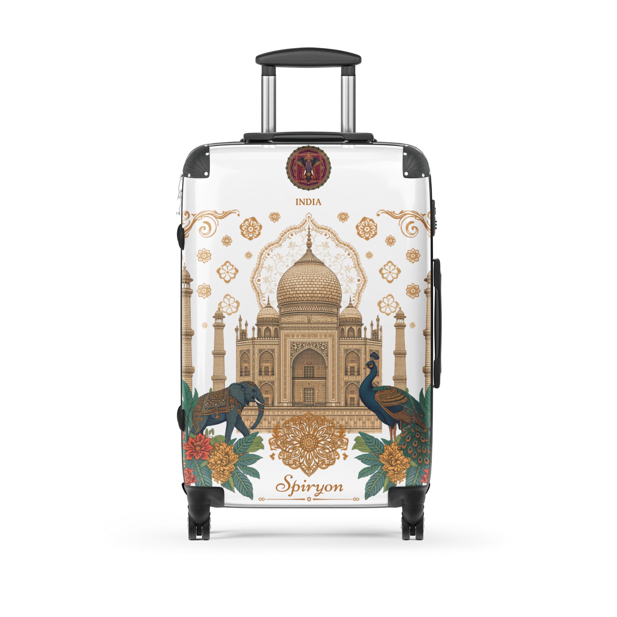 Valise - Indian flower gold